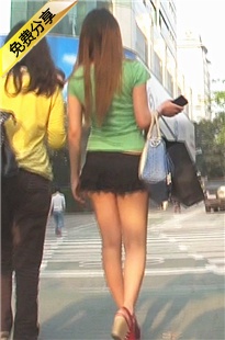 高跟迷你短裙美女的诱惑[257M/MTS]