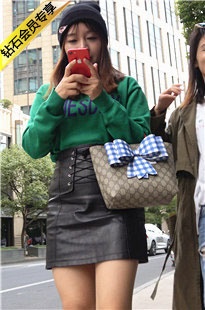 4K-气质短裙高跟街拍美女DJ239[1.07G]