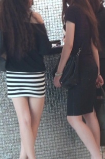 条纹短裙包臀MTMM [240M/MTS]