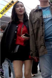 4K-街拍热裤长腿街拍高跟美女DJ476[1.33G]