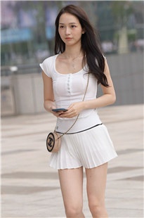 据说她还是单身哦～超短百褶裙3A5052[2G]