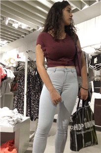 【欧阳幽明】4K超清！超极品浅蓝紧牛大美女[MP4/2GB]