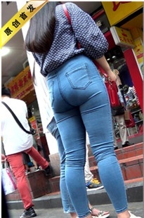 【纳兰xing急作品】牛仔妹纸大PP太紧致，根本无法呼吸[MP4/2GB]