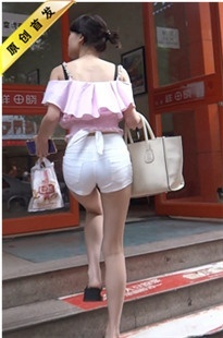 【Paul原创作品】抹胸粉衫白色热裤MM[MP4/583MB]