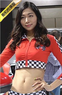 宝沃展台的制服街拍美女[3.33G/MP4]