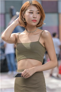 绿色长腿包屯美女MJ2259[1.81G]