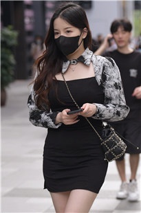 喜欢黑色的美女3A4723[1.34G]