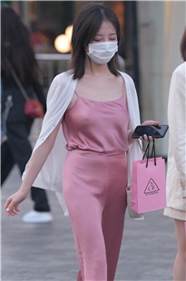 性感粉色裤美女MJ1657[1.37G]