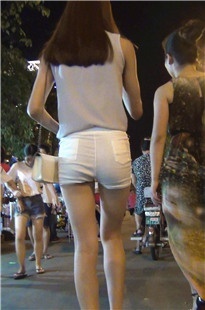 紧身包臀热裤大学生[307M/MTS]