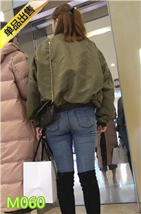 4K-紧身牛仔裤长腿圆臀漂亮美眉M060[989M]