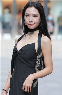 丰满黑色连衣裙美眉MJ1080[2.58G]