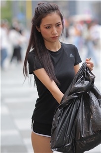 热爱环保的漂亮女孩MJ2396[679M]