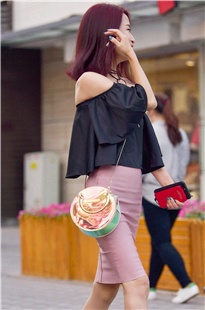 性感美腿高跟包屯裙美女3A3041[205M]