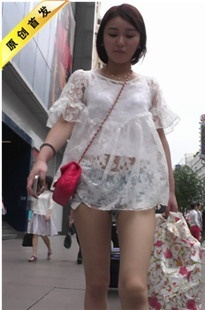 【幽明作品】超短热裤性感红色高跟鞋美女[MP4/1GB]