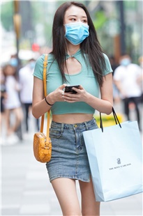 极品牛仔短裙美女MJ2651[1.26G]