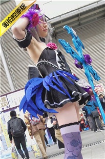 4K-紫色高筒袜cosplay美眉[756M/MP4]