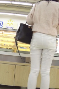 低腰白裤丰腴MM[358M/MTS]