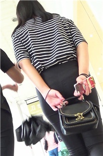 大PP紧身黑色打底裤MM [275M/MTS]