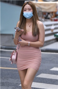 粉色连体裙美女MJ2672[5.03G]