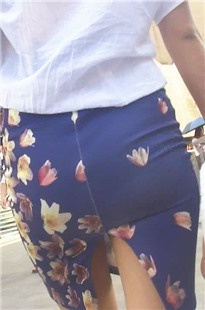 性感开衩花花包臀裙内痕MM[197M/MP4]