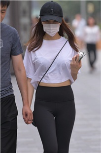 黑色瑜伽裤MJ2536[878M]